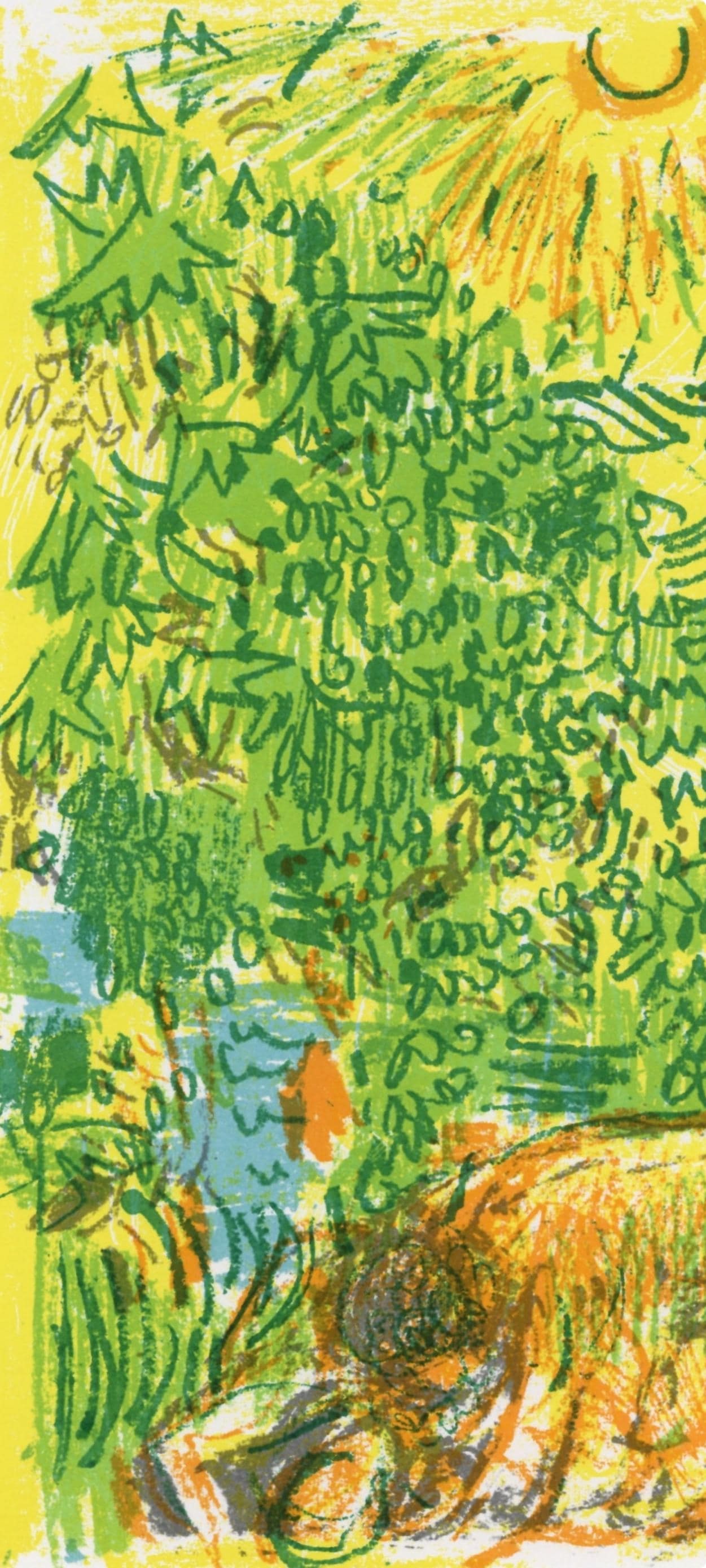 Andre Cottavoz, Composition, L'Odyssee, Limited Edition Lithograph - 3