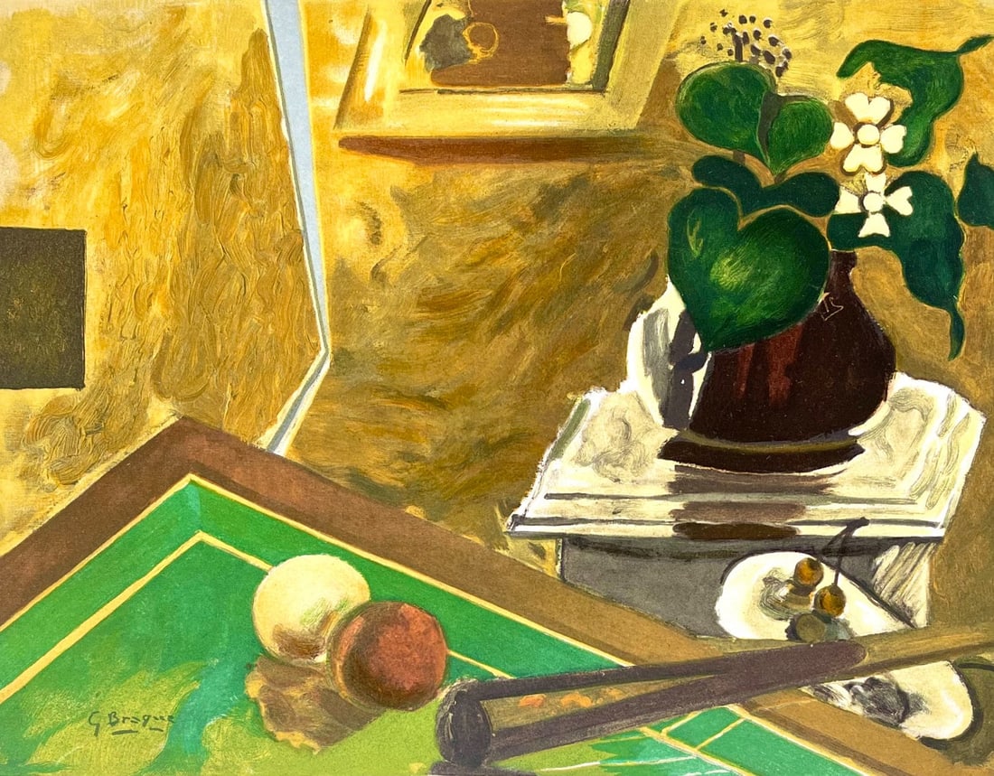 Georges Braque, Le billard jaune, Une Aventure Methodique (1 of 4)