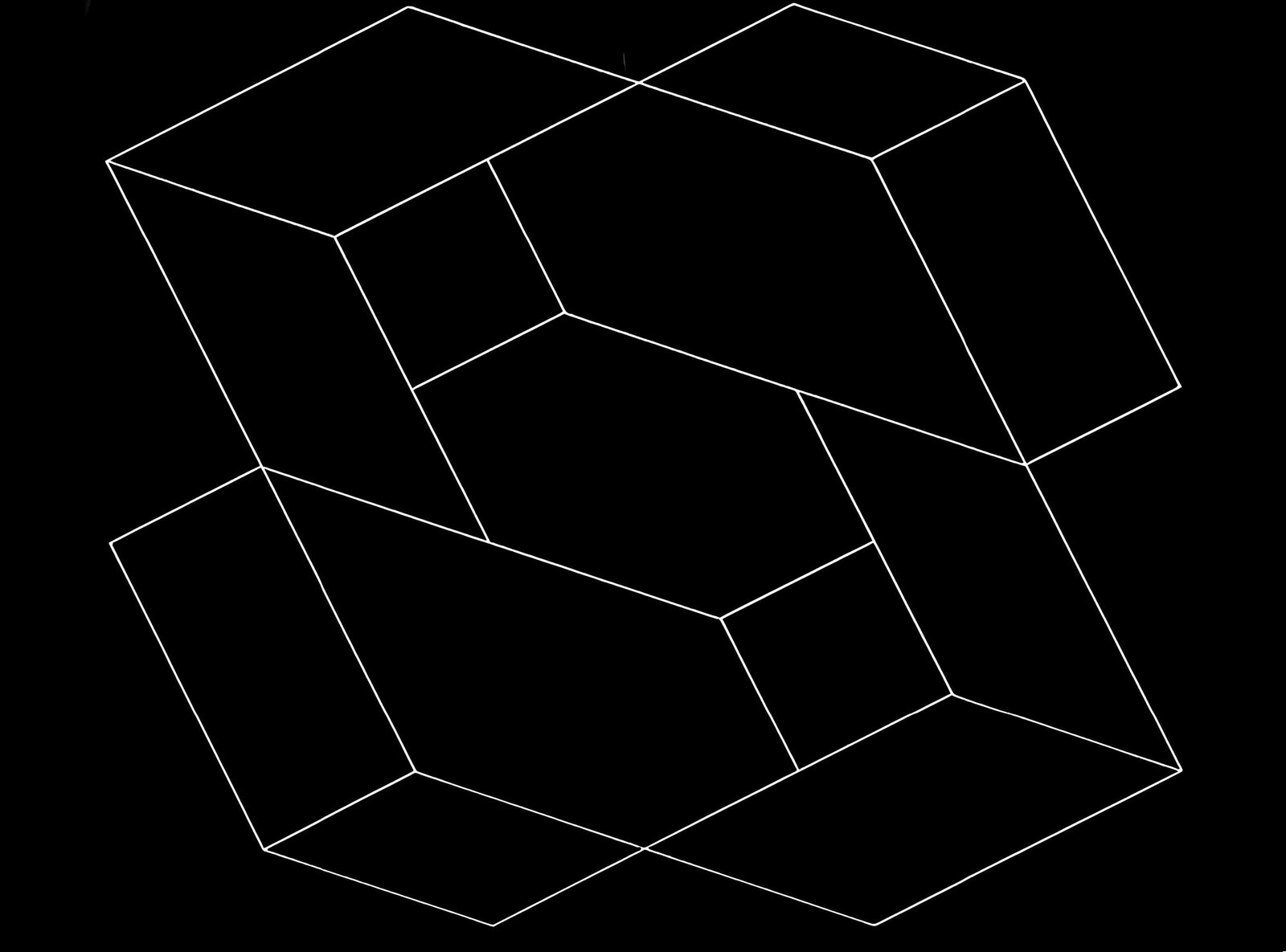 Josef Albers, Composition, Josef Albers Zeichnungen Drawings, Limited Edition Lithograph: Lithograph on smooth velin paper. Paper Size: 9.5 x 12.5 inches. Excellent condition. Inscription: Unsigned and unnumbered, as issued. Notes: From the folio, Josef Albers Zeichnungen Drawings, 1956.