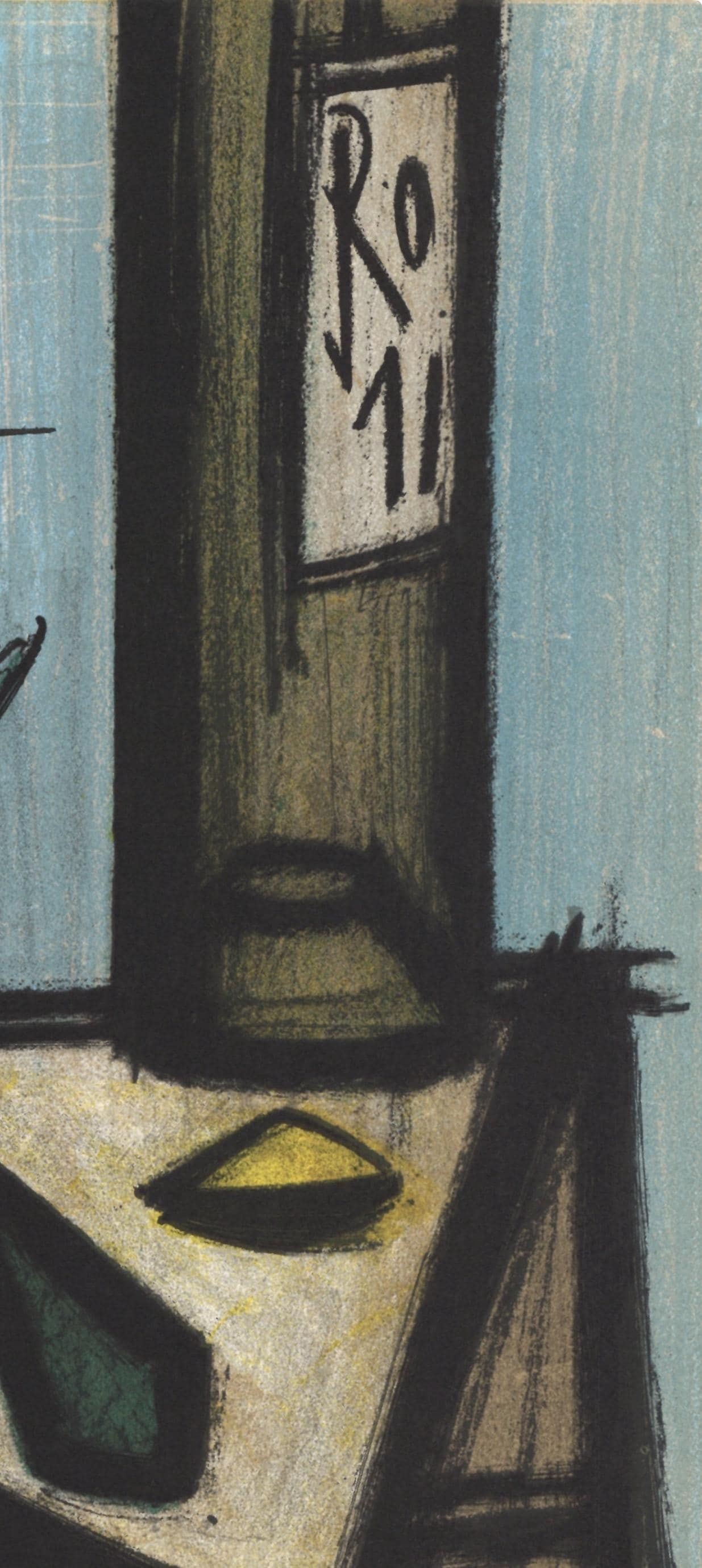 Bernard Buffet, Nature morte a la bouteille, Lithographs 1952-1966, Limited Edition Lithograph - 2