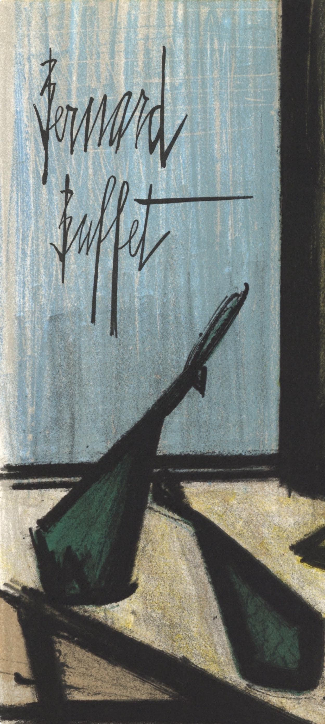 Bernard Buffet, Nature morte a la bouteille, Lithographs 1952-1966, Limited Edition Lithograph - 3