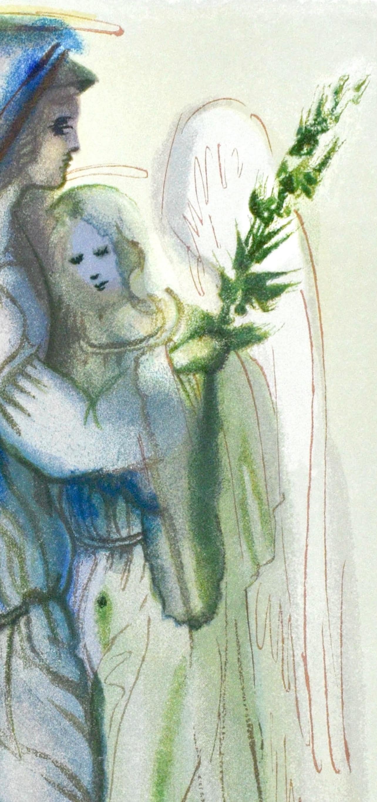 Salvador Dali, Paradiso XXXII (Michler/Lopsinger 1039-1138; Field 189-200), La Divina Commedia, - 3