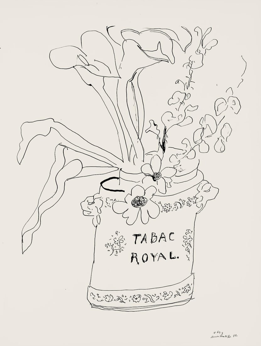 Henri Matisse, Serie N Gc'S, var. 3 (Duthuit 9), Henri Matisse, Dessins, Themes et variations,: Lithograph on velin pur fil paper. Paper Size: 12.875 x 9.625 inches. Excellent condition. Inscription: Signed in the plate and unnumbered, as issued. Notes: From the folio, Henri Matisse, Dessins, Th