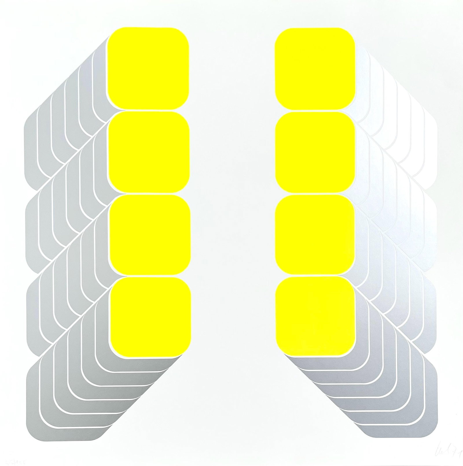 Kaspar Thomas Lenk, Lenk Series A, Limited Edition Silkscreen (1 of 4)