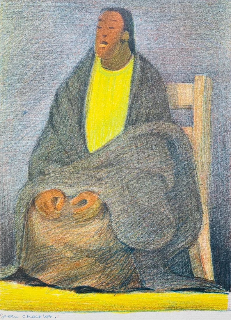 Jean Charlot, Composition, Limited Edition Lithograph (1 of 4)