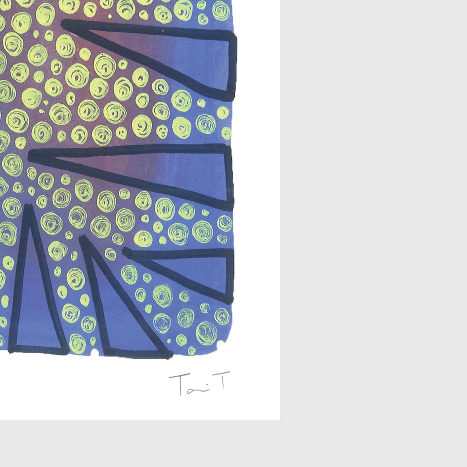 Drops with Yellow Dots - 3