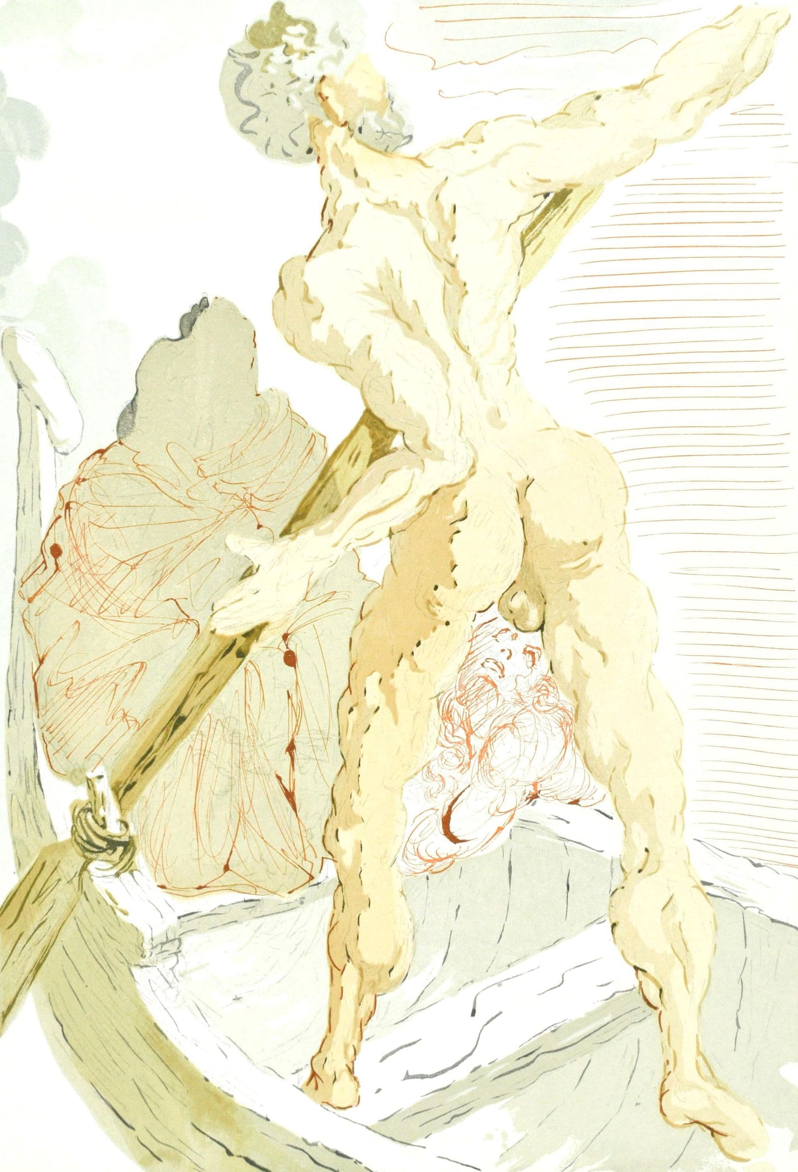 Salvador Dali, L'Enfer III (Michler/Lopsinger 1039-1138; Field 189-200), La Divine Comedie, Limited (1 of 4)