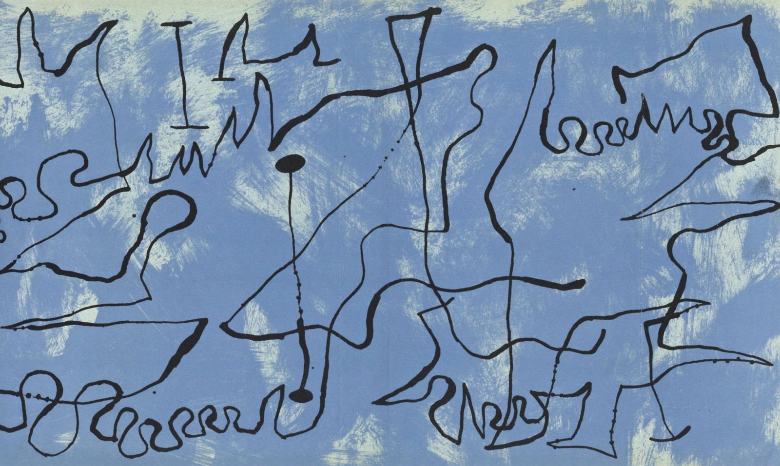 Joan Miro, Composition (Cramer 39), Joan Miro, Limited Edition Lithograph (1 of 4)