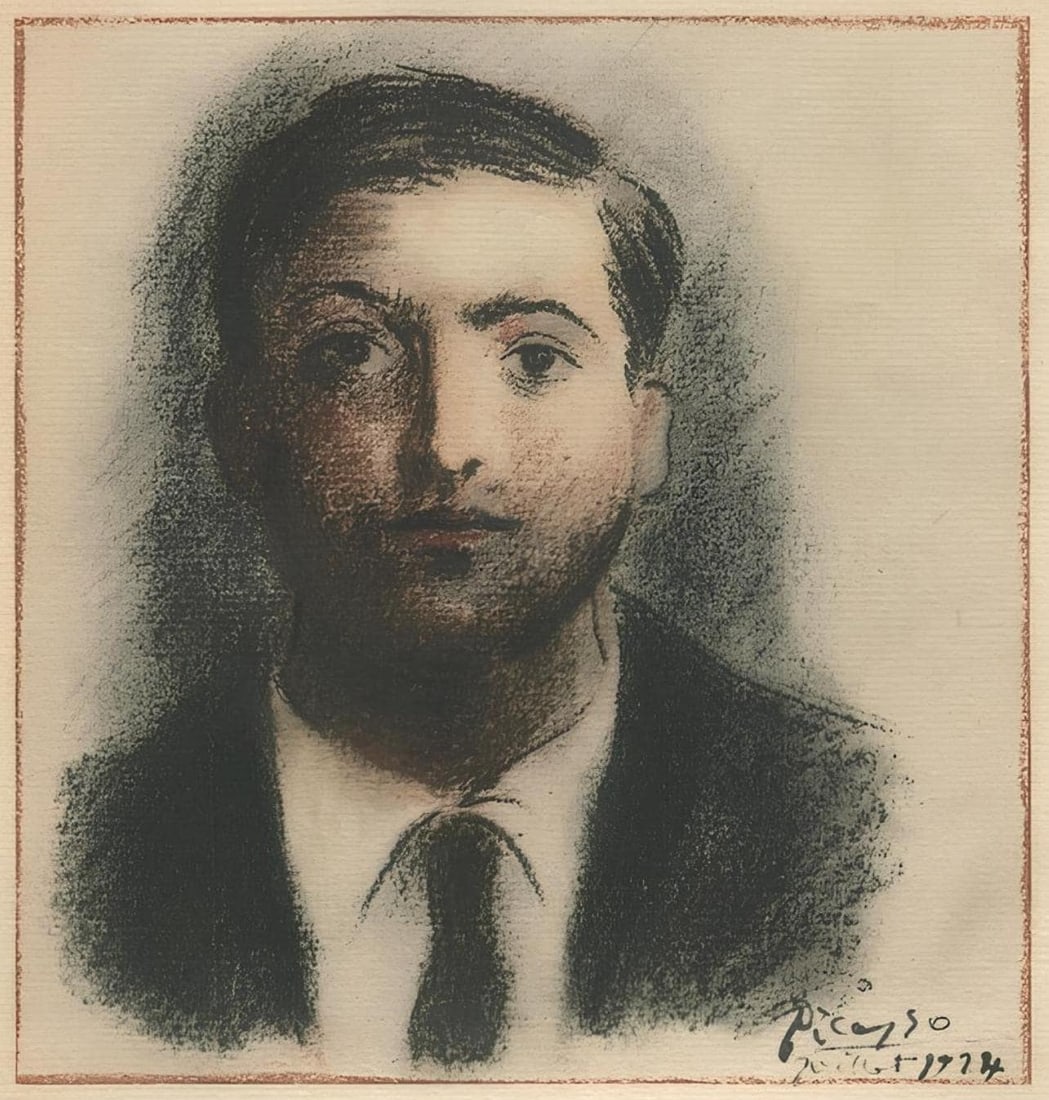 Pablo Picasso, Composition (Horodisch C16), Sources du vent 1915-1929, Limited Edition Lithograph: Lithograph on velin pur fil Lafuma Navarre paper. Paper size: 10.039 x 7.68 inches. Excellent condition. Unsigned and unnumbered, as issued. Notes: From the volume, Sources du vent 1915-1929, avec un