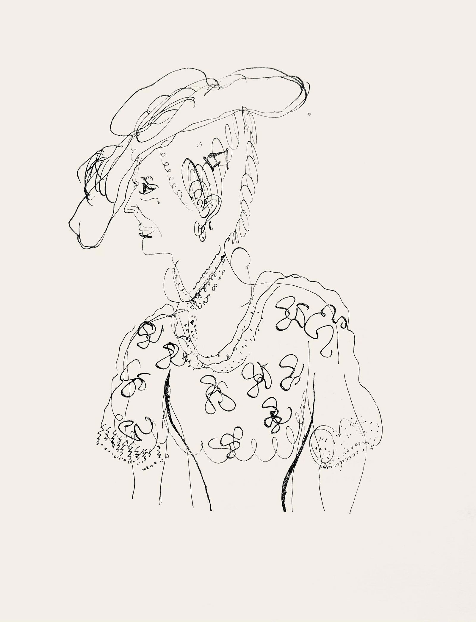 Marc Chagall, Composition, Suite Provinciale avec 92 dessins inedits de Marc Chagall, Limited: Lithograph on velin de Rives paper. Unsigned and unnumbered, as issued. Paper Size: 9.75 x 7.5 inches. Excellent condition, with text on verso, as issued. Notes: From the album, Suite Provinciale