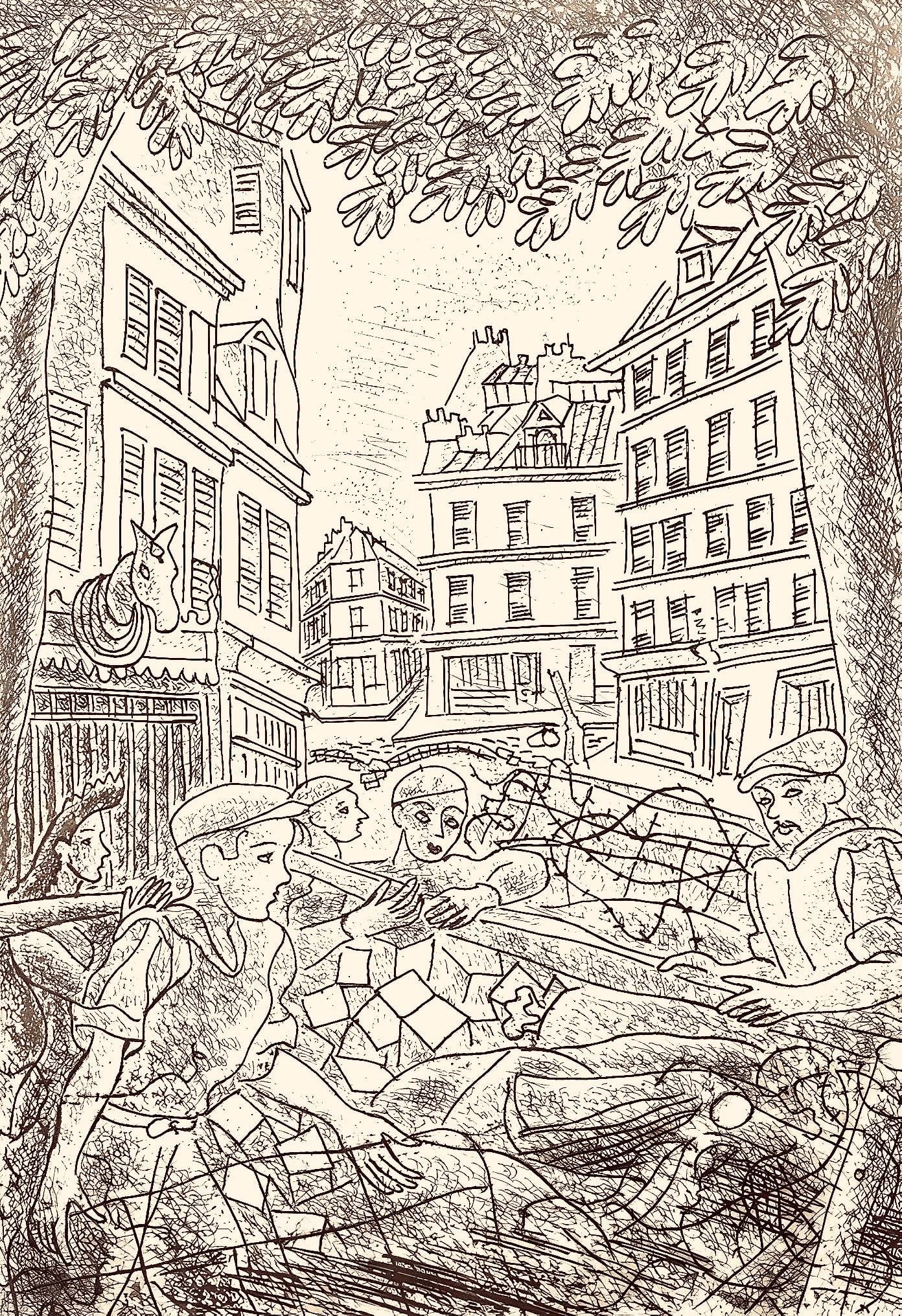 Louis Touchagues, Composition, Jours de gloire, Histoire de la liberation de Paris, Limited Edition (1 of 4)