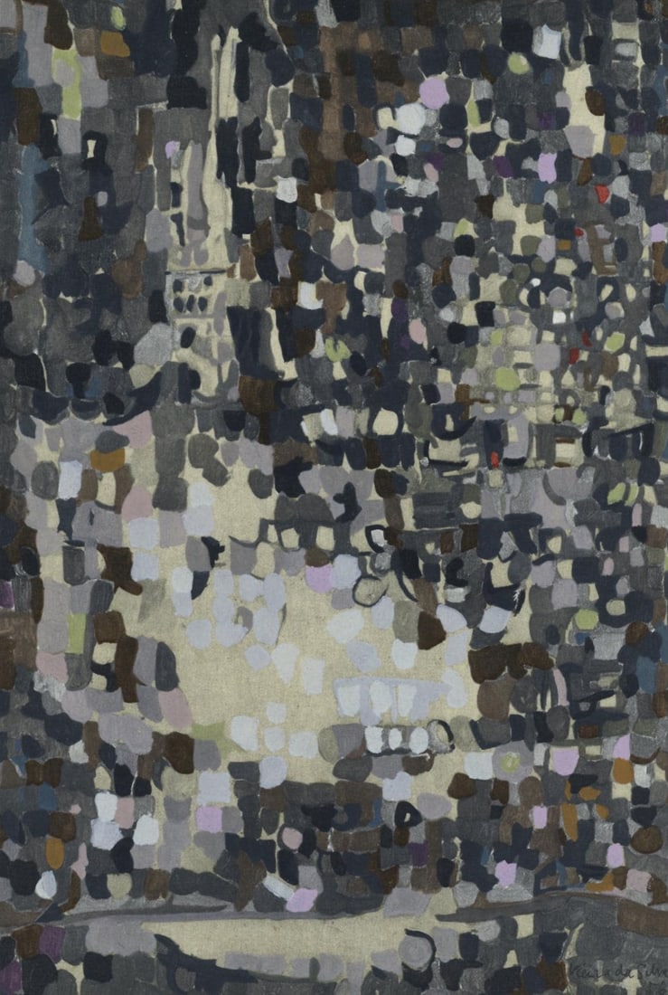 Vieira da Silva, Composition, XXe siecle, Limited Edition Lithograph (1 of 4)