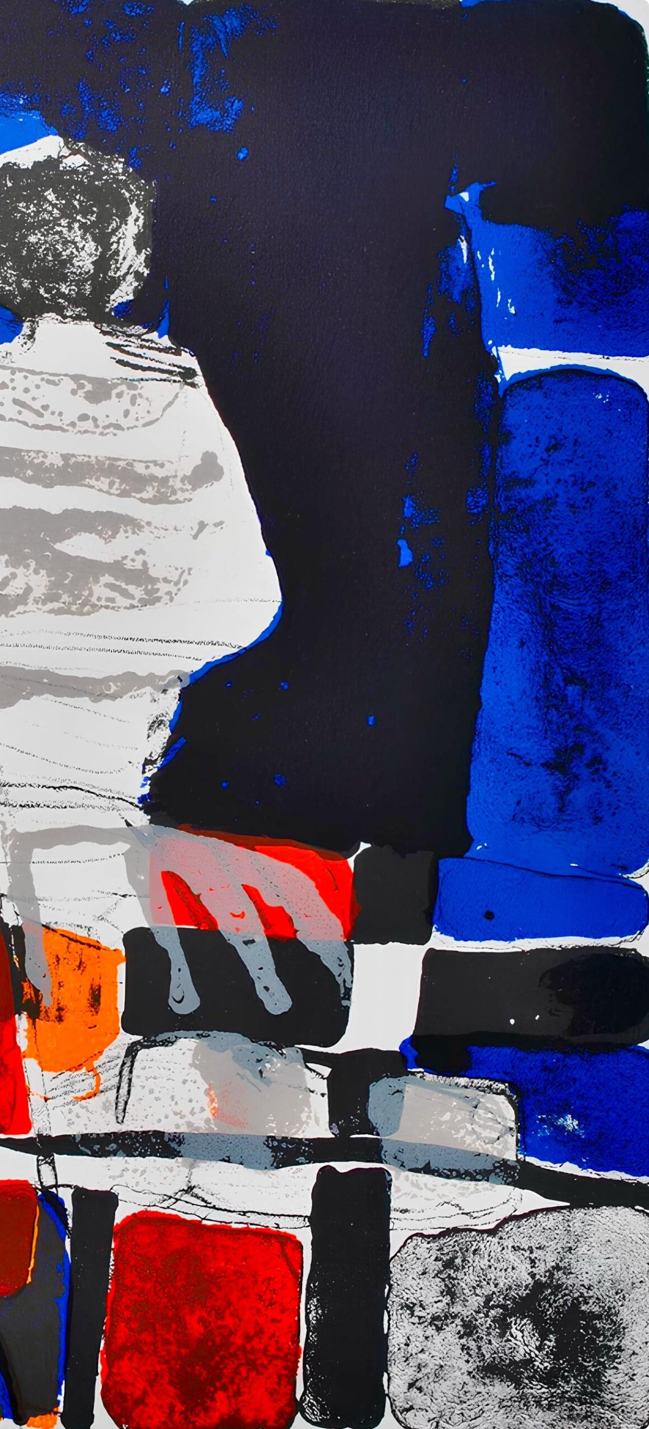 Paul Guiramand, Composition, Œuvres completes d'Albert Camus, Limited Edition Lithograph - 4