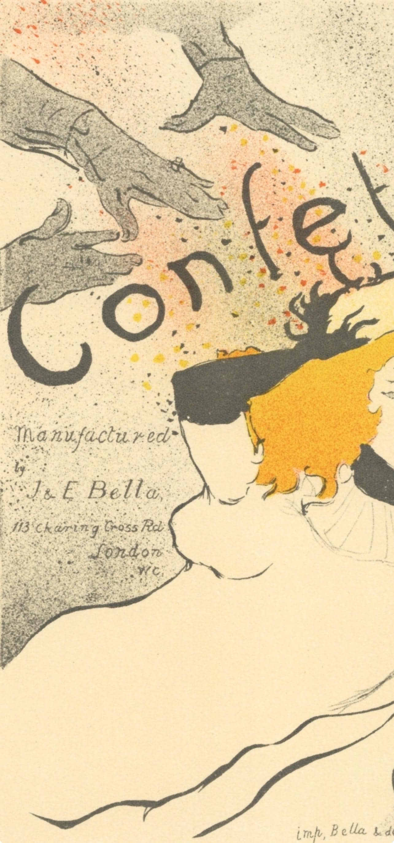 Henri de Toulouse-Lautrec, Confetti, Les Affiches De Toulouse-Lautrec, Limited Edition Lithograph - 3