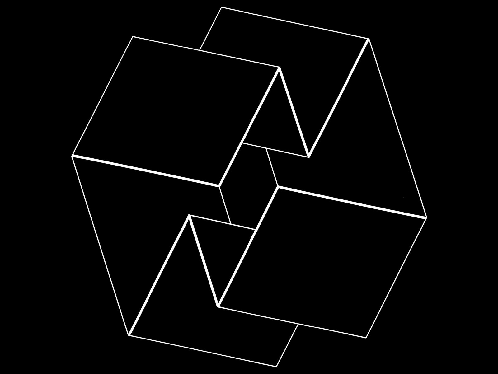 Josef Albers, Composition, Josef Albers Zeichnungen Drawings, Limited Edition Lithograph: Lithograph on smooth velin paper. Paper Size: 9.5 x 12.5 inches. Excellent condition. Inscription: Unsigned and unnumbered, as issued. Notes: From the folio, Josef Albers Zeichnungen Drawings, 1956. P