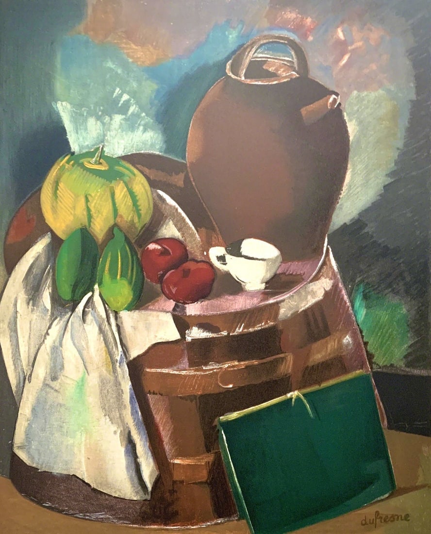 Charles Dufresne, Nature morte, Collection Pierre Levy, Limited Edition Lithograph (1 of 4)