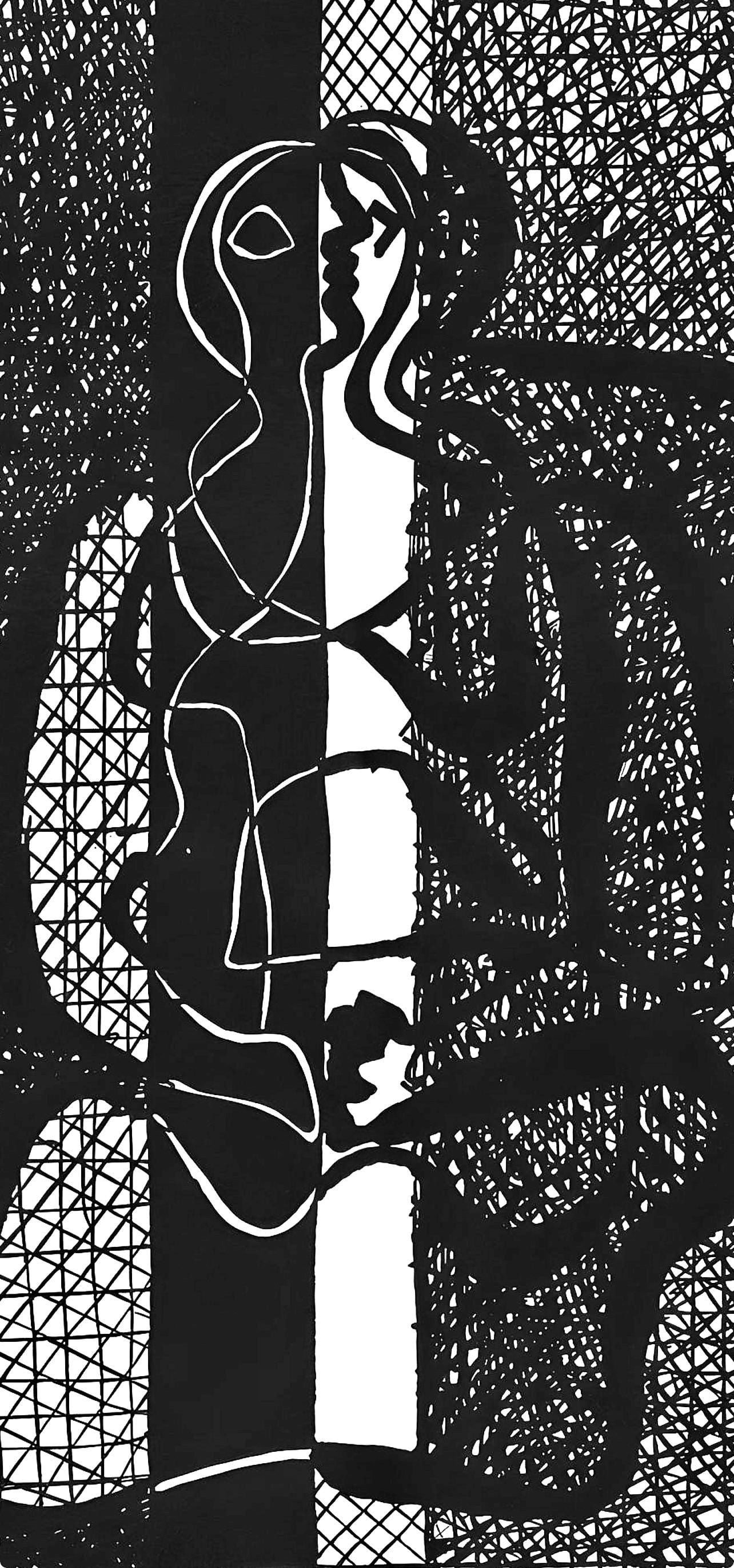 Pablo Picasso, Composition (Johnson/Vollard 193; Monod 10485), Helene chez Archimede, Limited - 2