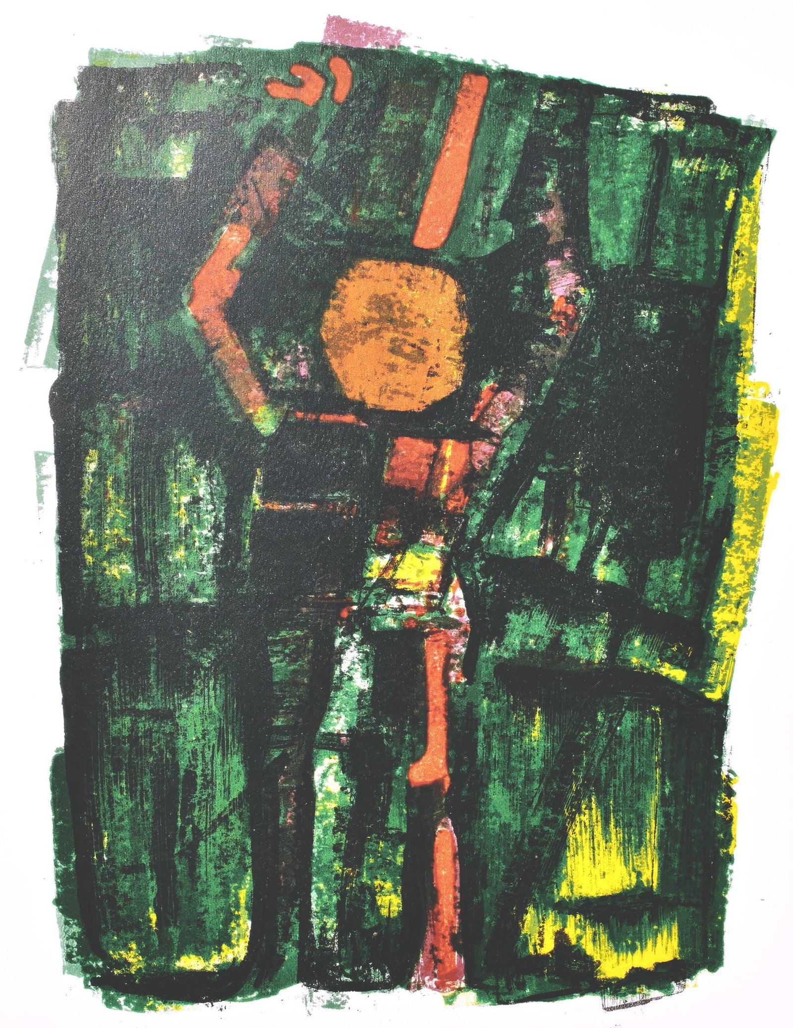 Orlando Pelayo, Composition, Œuvres completes d'Albert Camus, Limited Edition Lithograph (1 of 4)