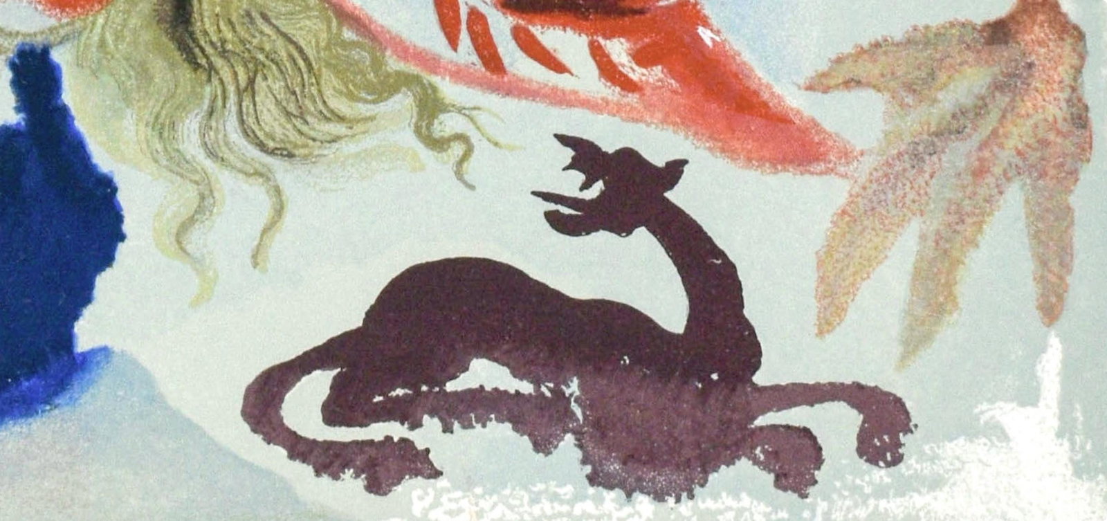 Salvador Dali, Le Purgatoire XXIII (Michler/Lopsinger 1039-1138; Field 189-200), La Divine Comedie, - 3