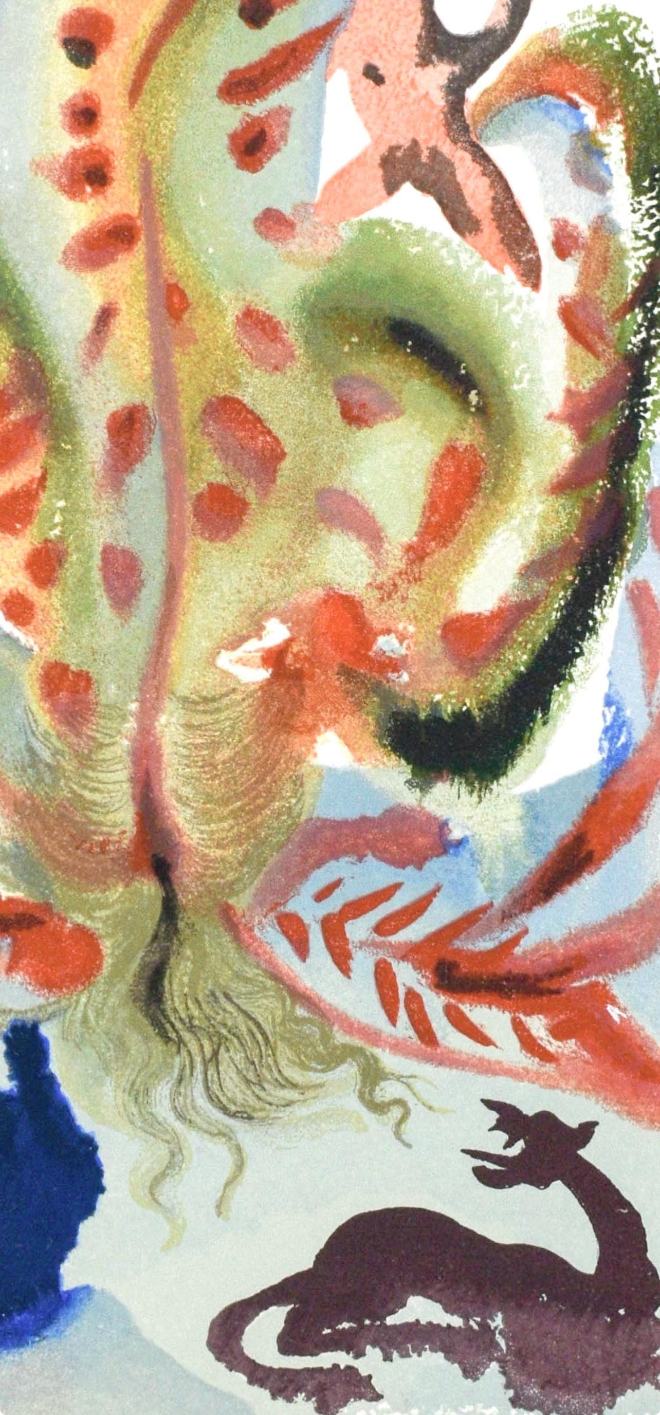 Salvador Dali, Le Purgatoire XXIII (Michler/Lopsinger 1039-1138; Field 189-200), La Divine Comedie, - 4