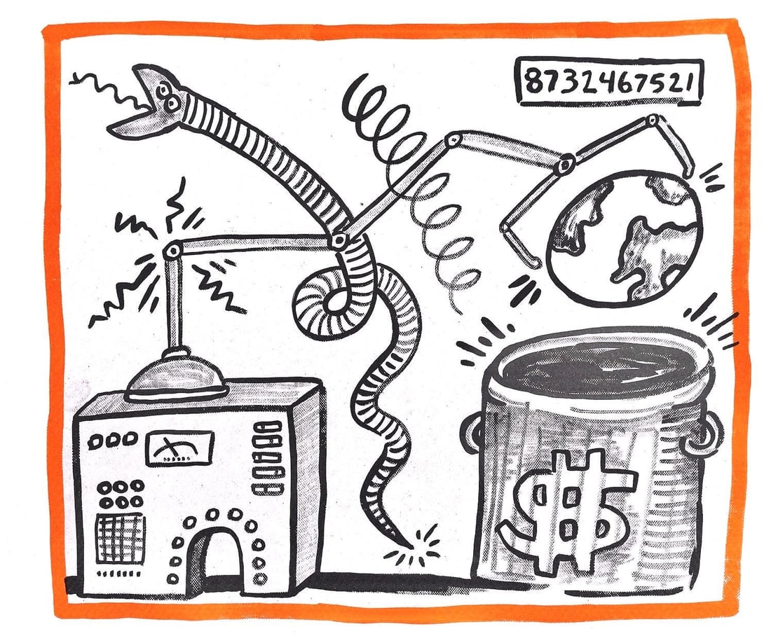 Keith Haring, Composition, Against All Odds, Limited Edition Lithograph: Lithograph on acid-free Rivoli paper. Paper Size: 8.5 x 10.3 inches. Inscription: Unsigned and unnumbered, as issued. Condition: Very good/excellent, consistent with age. Notes: From the album,