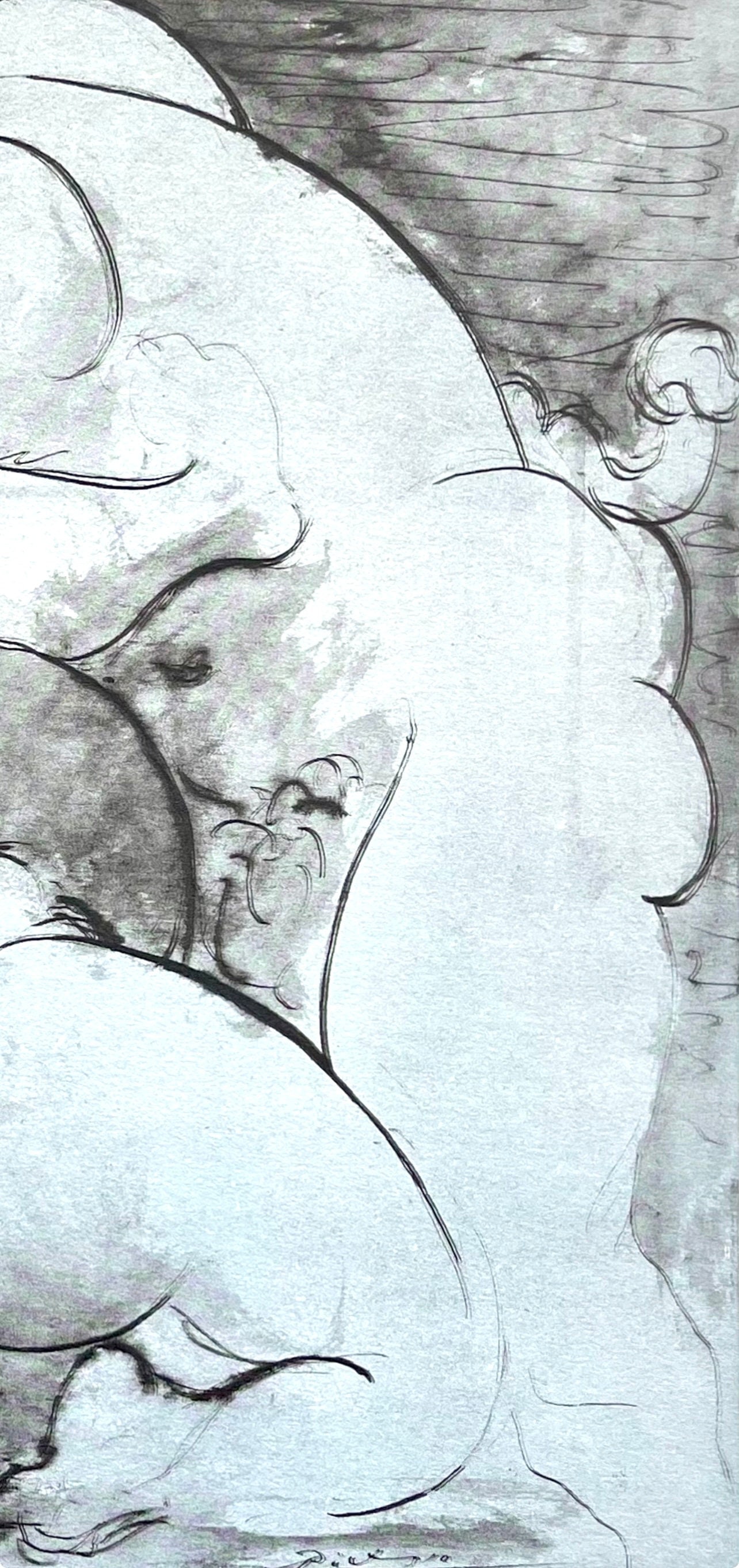 Pablo Picasso, Minotaur (Orozco 95), Picasso: Fifteen Drawings, Limited Edition Lithograph - 4