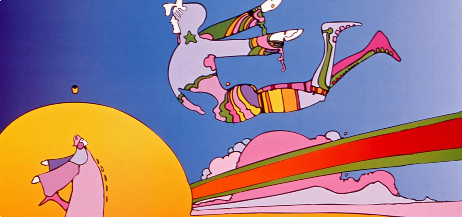 Peter Max, Cosmic Flyer, 2000, Hand Signed, Official Edition Offset Lithograph - 2