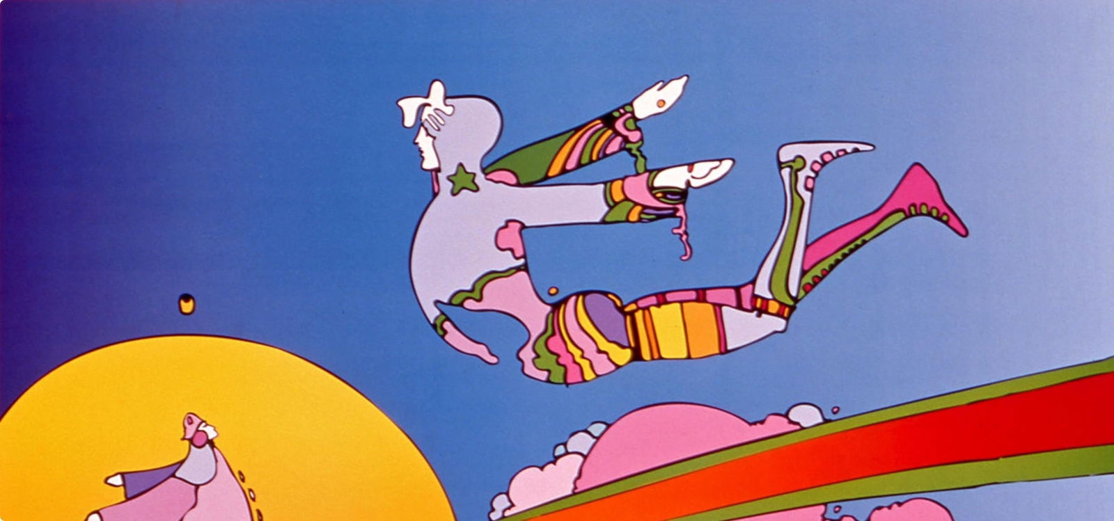 Peter Max, Cosmic Flyer, 2000, Hand Signed, Official Edition Offset Lithograph - 3