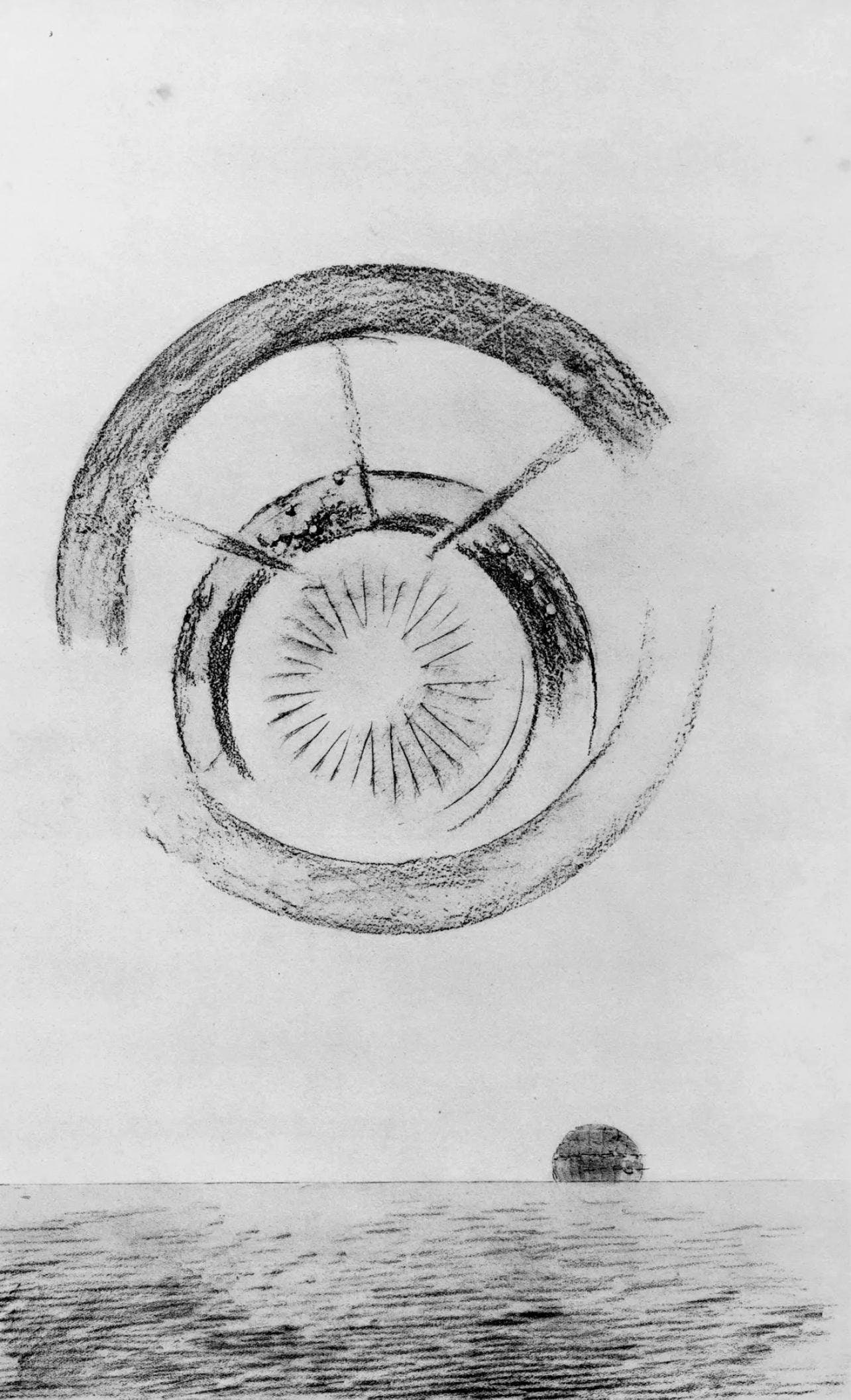 Max Ernst, Composition (Spies/Leppien 222), Histoire Naturelle, Limited Edition Lithograph (1 of 4)