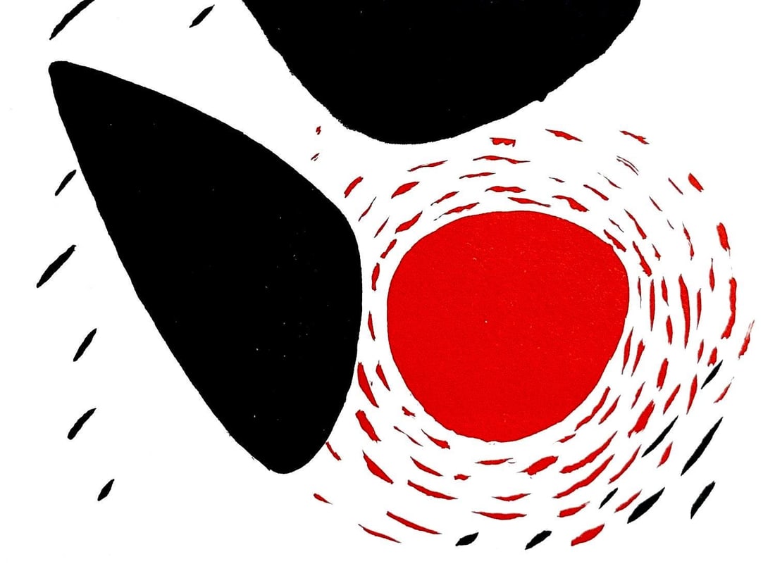 Alexander Calder, Composition, XXe siecle, Limited Edition Lithograph - 3