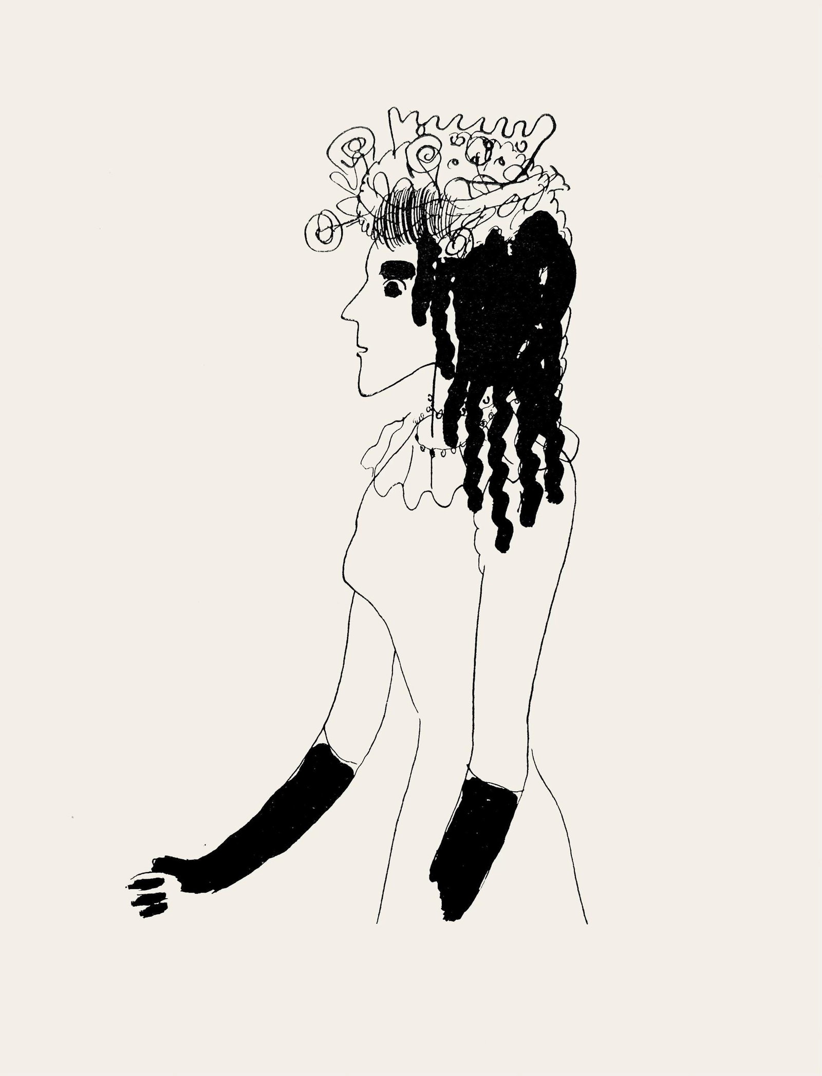 Marc Chagall, Composition, Suite Provinciale avec 92 dessins inedits de Marc Chagall, Limited: Lithograph on velin de Rives paper. Unsigned and unnumbered, as issued. Paper Size: 9.75 x 7.5 inches. Excellent condition, with text on verso, as issued. Notes: From the album, Suite Provinciale