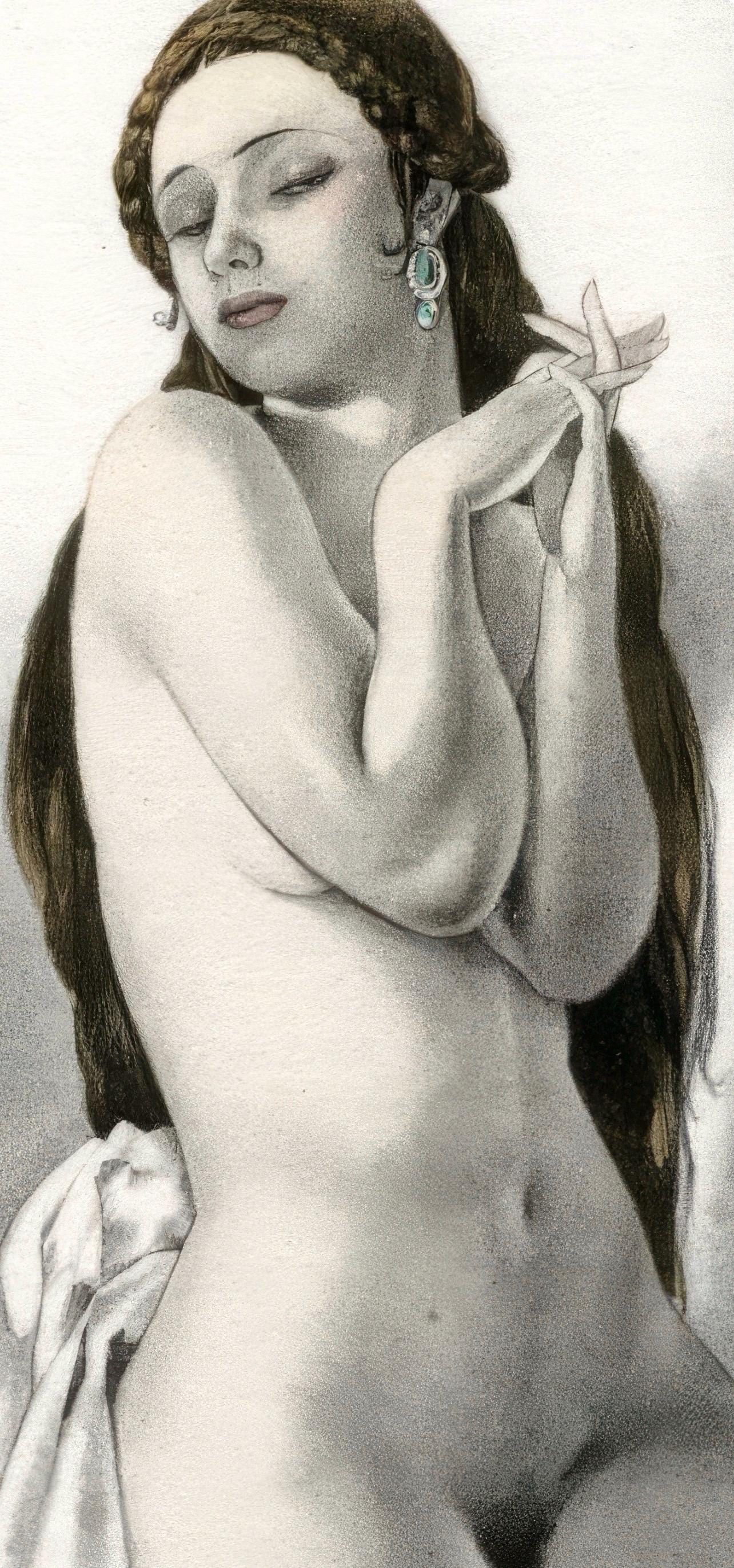 Umberto Brunelleschi, Untitled, from The Tales of Boccaccio, Limited Edition Lithograph and Pochoir, - 2