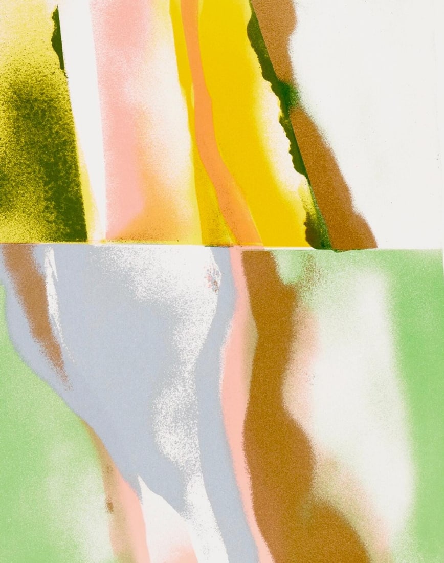John Chamberlain, Flashback VI, Signed, Limited Edition Lithograph: Lithograph on velin d'Arches paper. Paper Size: 28 x 20 inches. Excellent condition. Inscription: Hand signed and numbered, as issued. Notes: Published by London Arts, Inc., Detroit; printed by Topaz