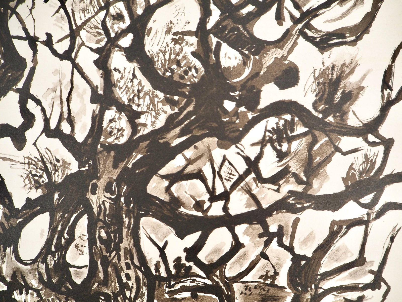 Edouard Pignon, Composition, Arbres et Voiles, Limited Edition Lithograph - 2