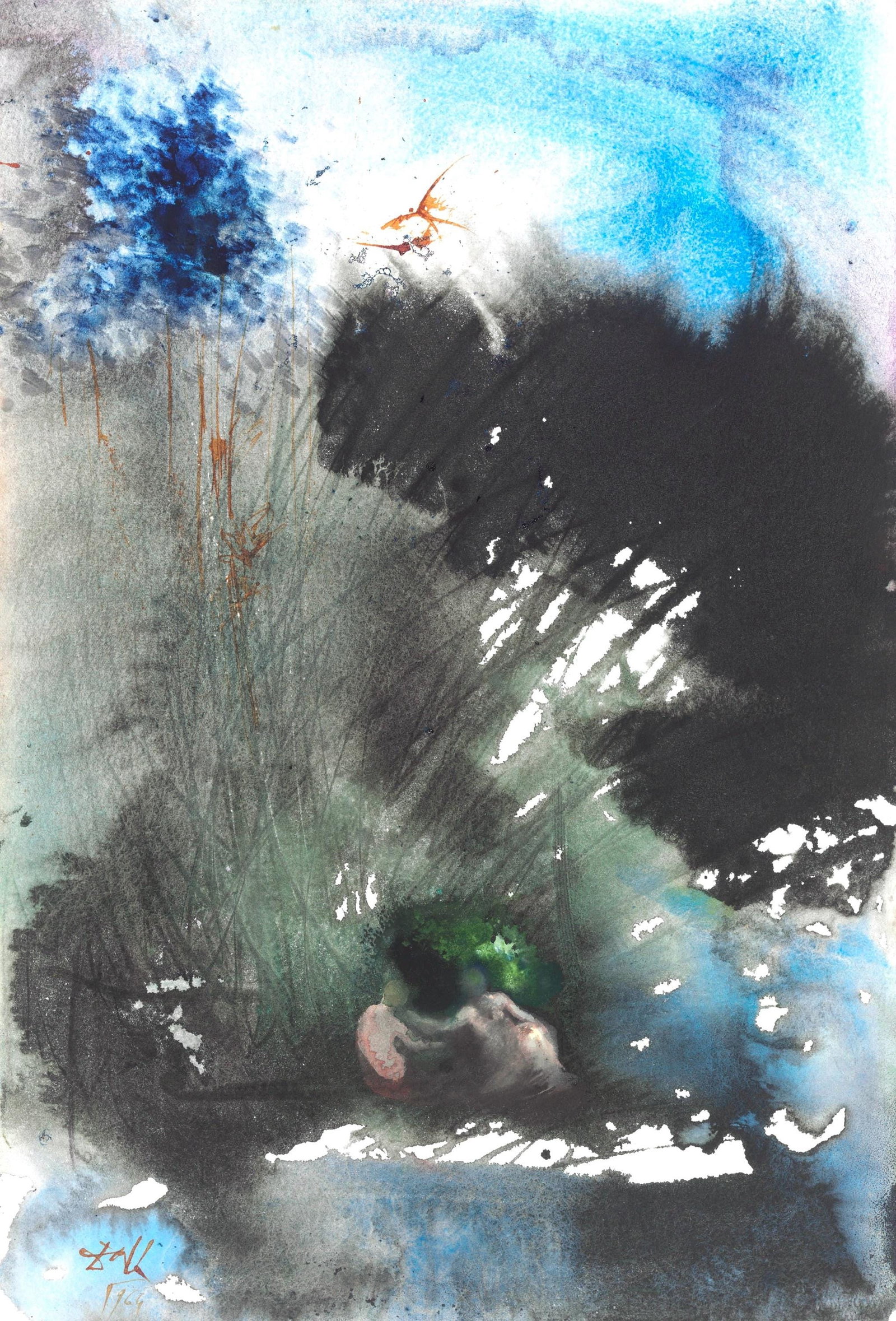 Salvador Dali, Composition (Michler/Lopsinger 1600; Field 69-3), Biblia Sacra, Limited Edition (1 of 4)