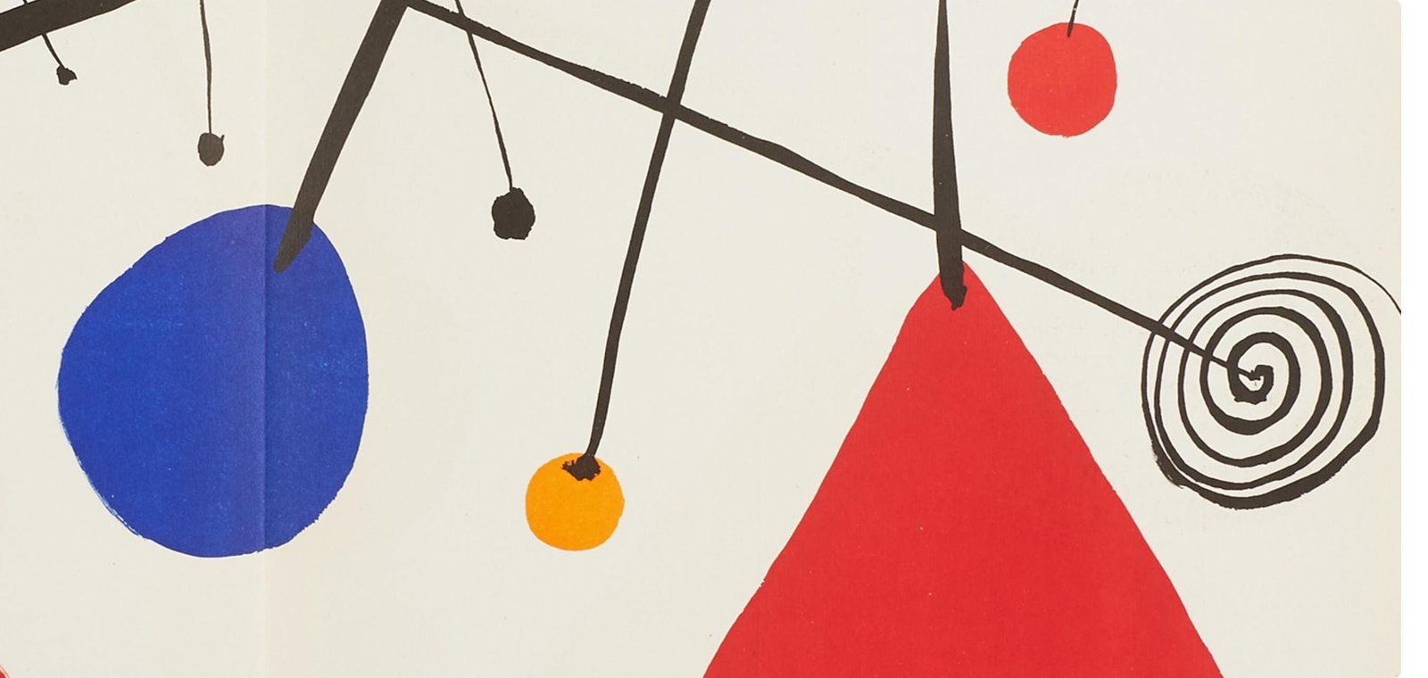 Alexander Calder, Composition, Derriere le miroir, Limited Edition Lithograph - 2