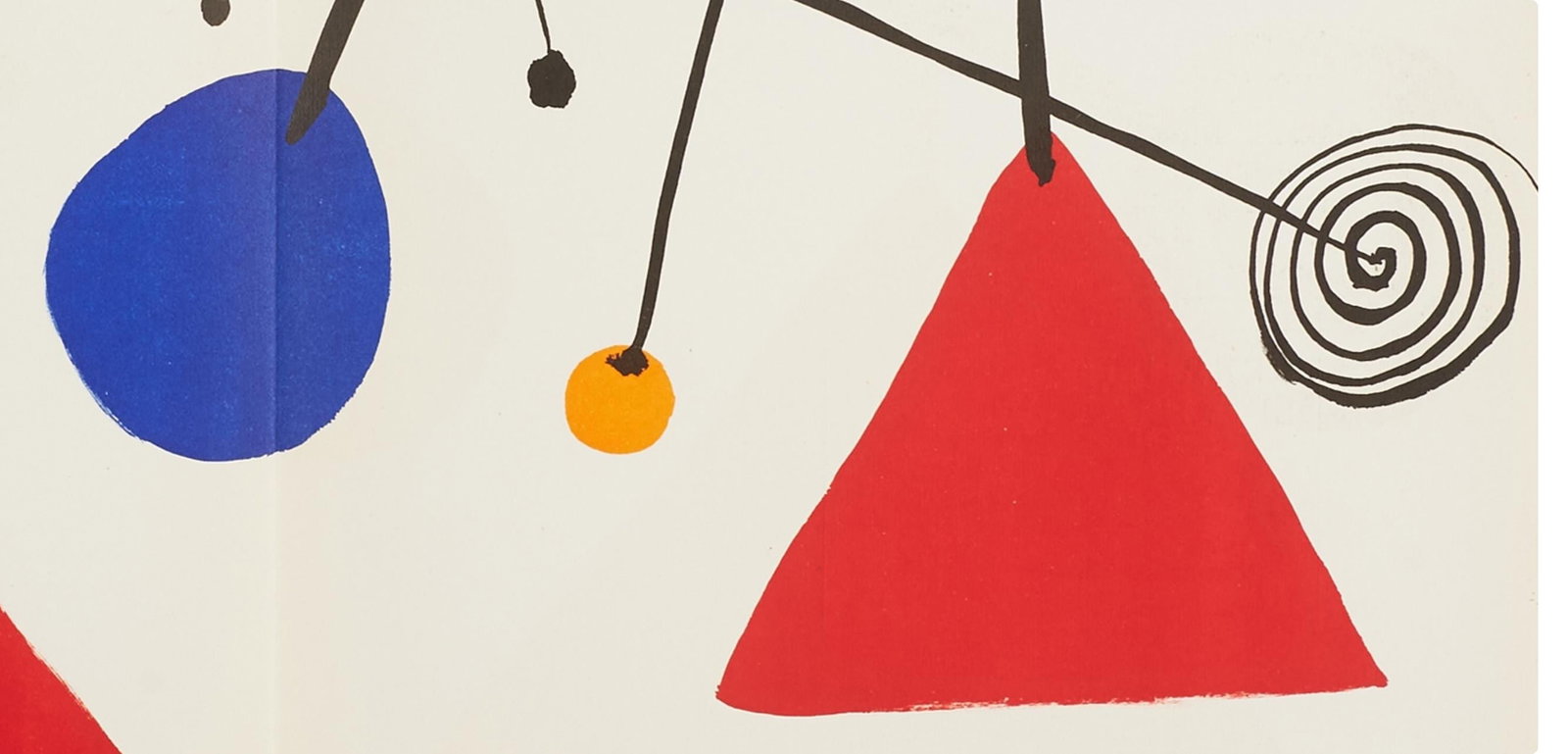 Alexander Calder, Composition, Derriere le miroir, Limited Edition Lithograph - 3