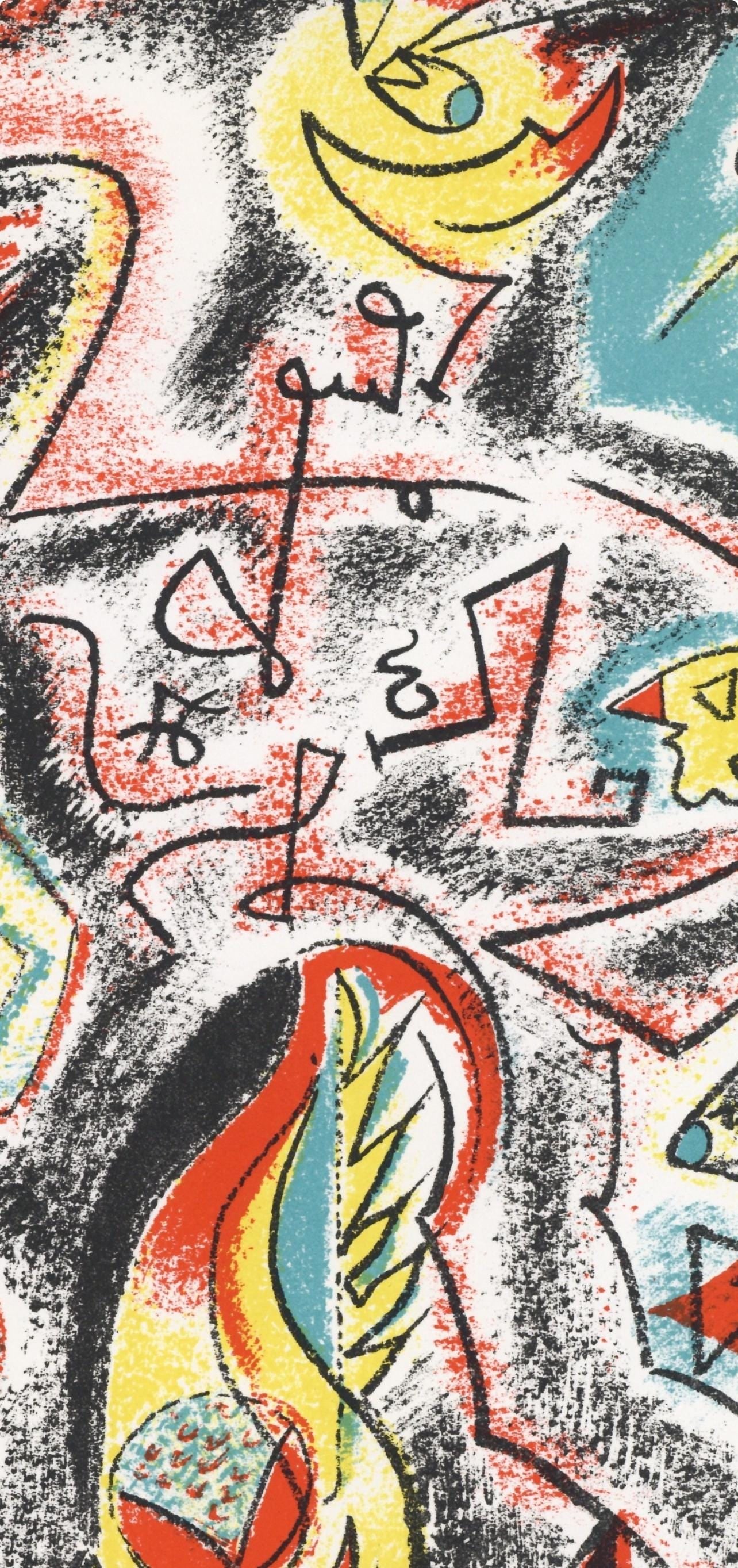 Andre Masson, Composition, XXe siecle, Limited Edition Lithograph - 2