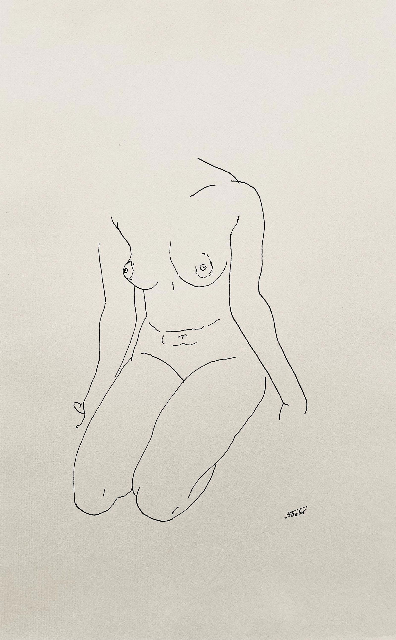 Henry Strater, Composition, 24 Drawings by Henry Strater, Limited Edition Lithograph (1 of 4)