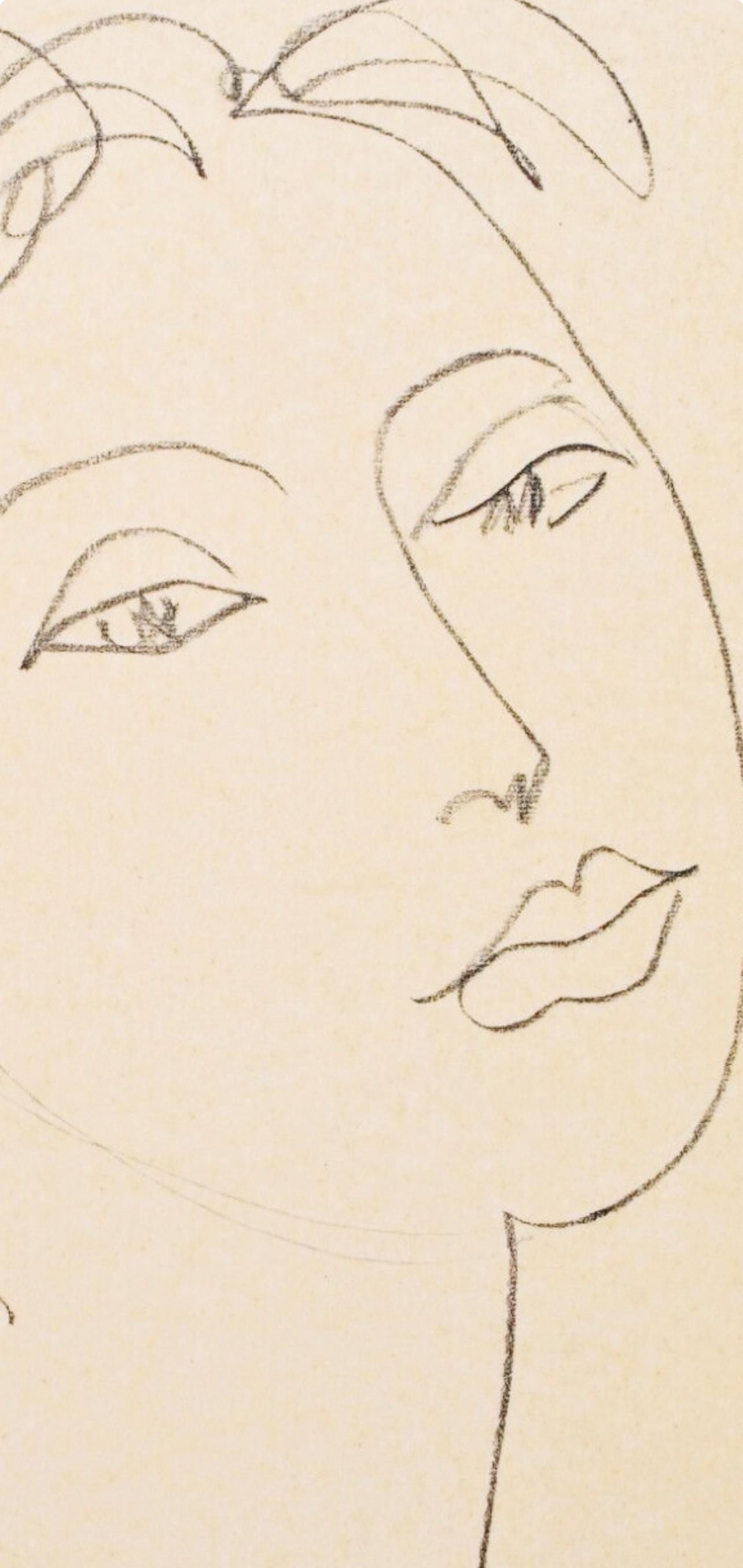Henri Matisse, Mademoiselle D.A., Portraits par Henri Matisse, Limited Edition Heliogravure - 2