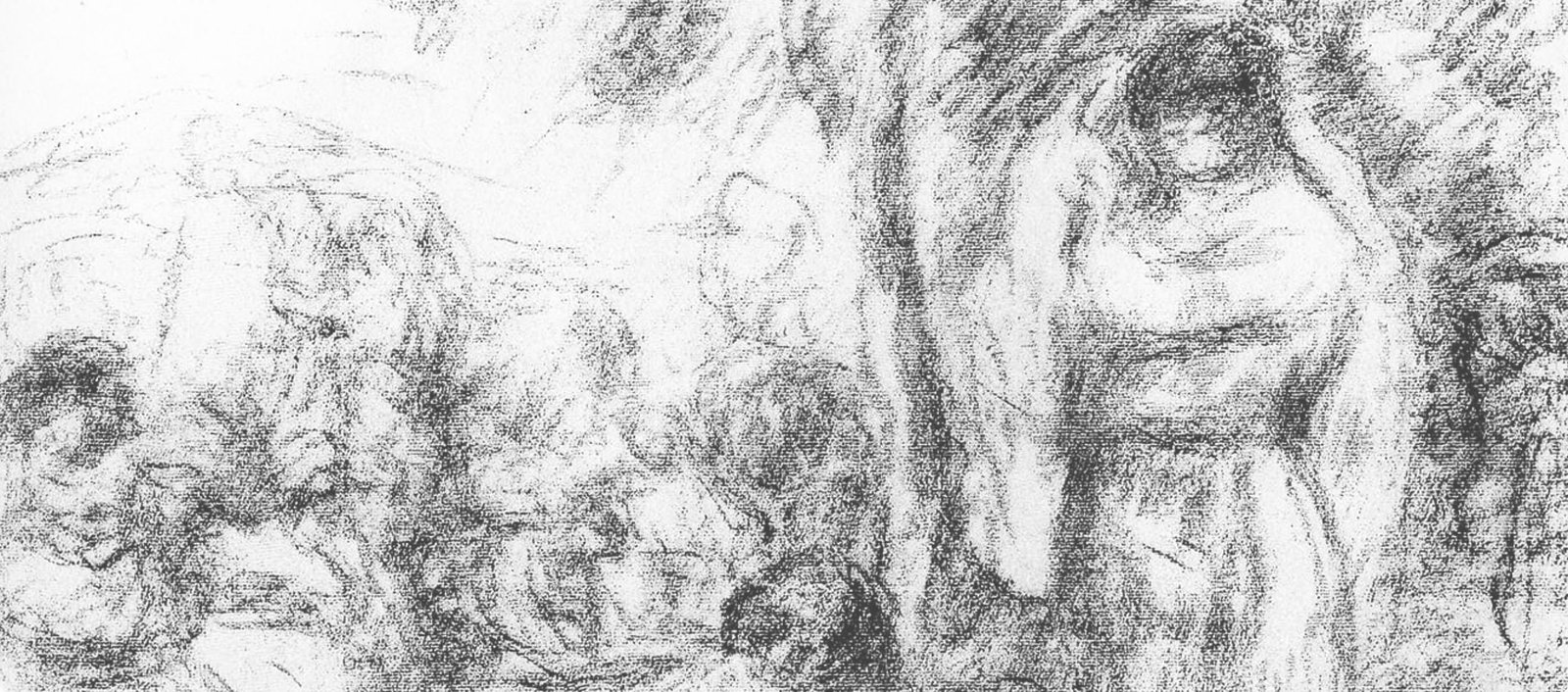 Pierre-Auguste Renoir, Les Laveuses, Les Lithographies de Renoir, Limited Edition Lithograph - 2