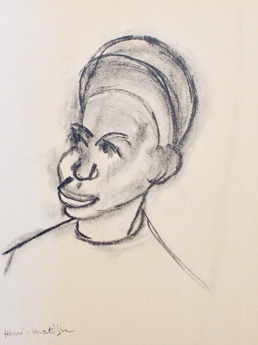 Henri Matisse, Esquiman, Portraits par Henri Matisse, Limited Edition Heliogravure (1 of 4)