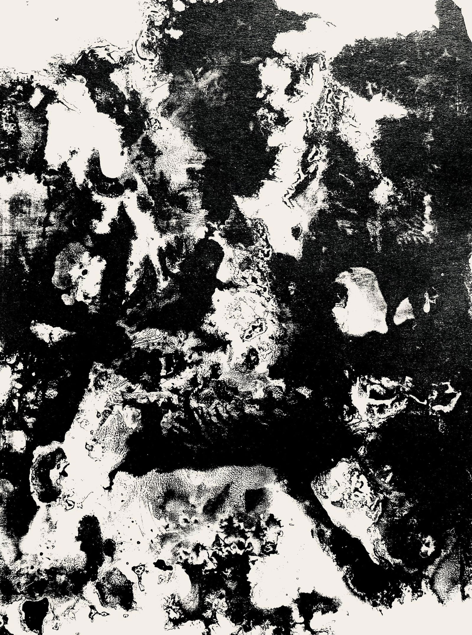 Francois Fiedler, Composition, Derriere le miroir, Limited Edition Lithograph (1 of 4)