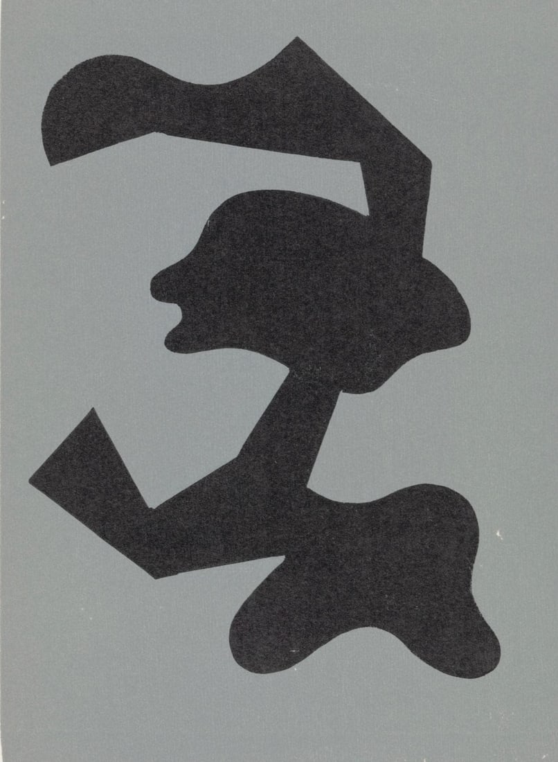 Hans Jean Arp, Composition (Arntz 148-175; Hagenbach A 25; Bolliger 54), Dreams and Projects,: Woodcut on velin d'Arches paper. Paper size: 11.25 x 8.875 inches. Excellent condition. Inscription: Unsigned and unnumbered, as issued. Notes: From the folio, Jean Arp, Dreams and Projects, 1951-1952