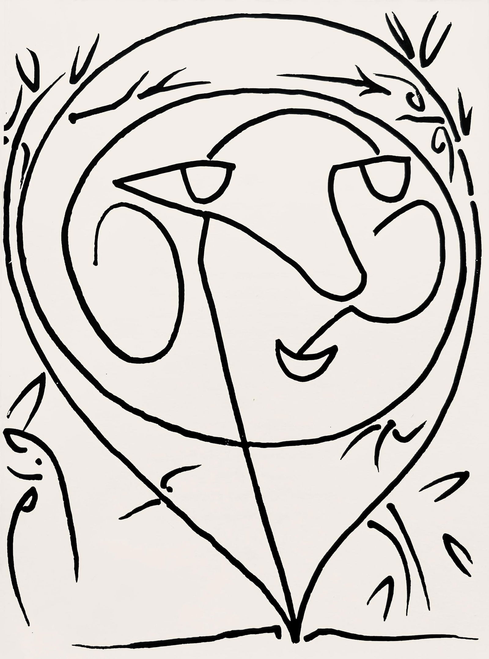 Francoise Gilot, Composition, Pouvoir tout dire, poemes, illustres par Francoise Gilot, Limited (1 of 4)