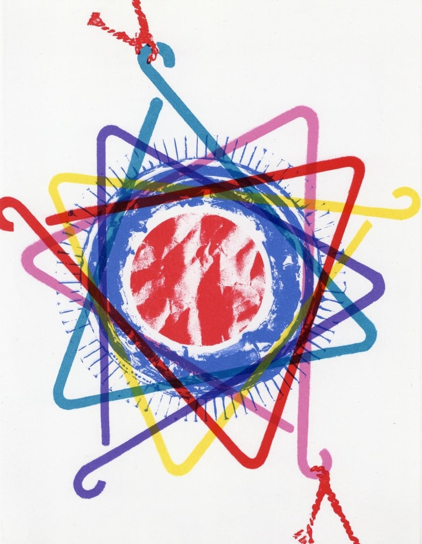 James Rosenquist, Composition, XXe siecle, Limited Edition Lithograph (1 of 4)