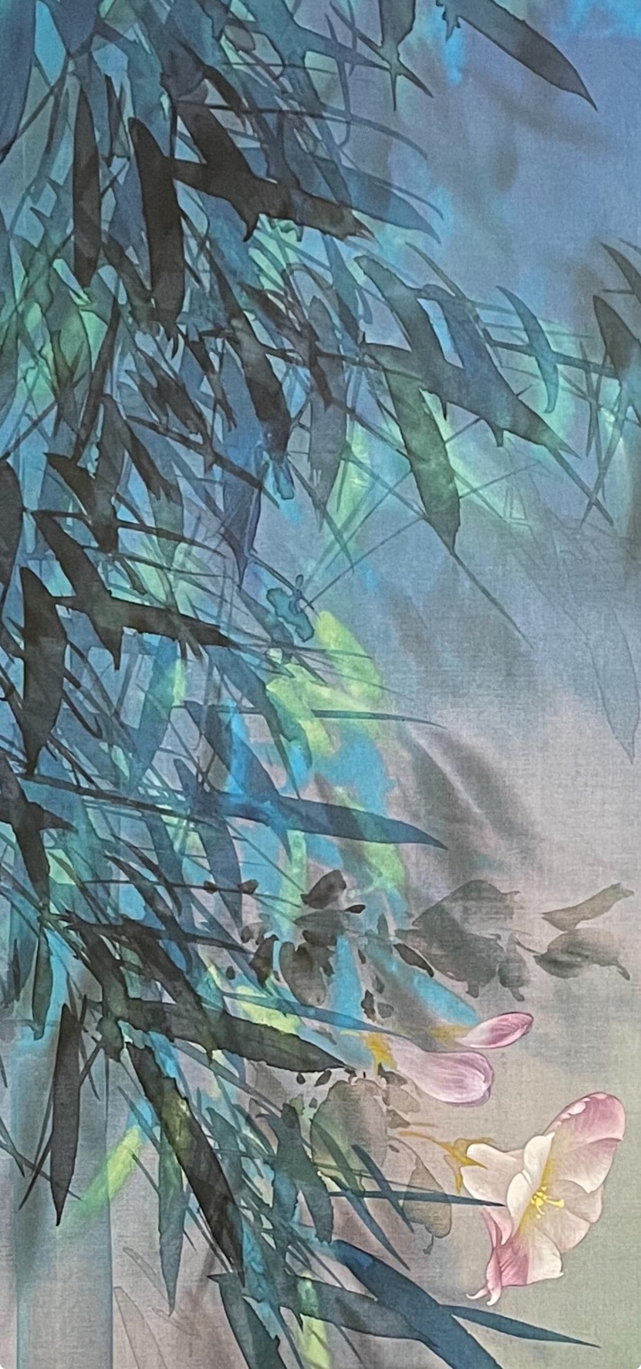 David Lee, Evening Flight, Original Edition Offset Lithograph - 4