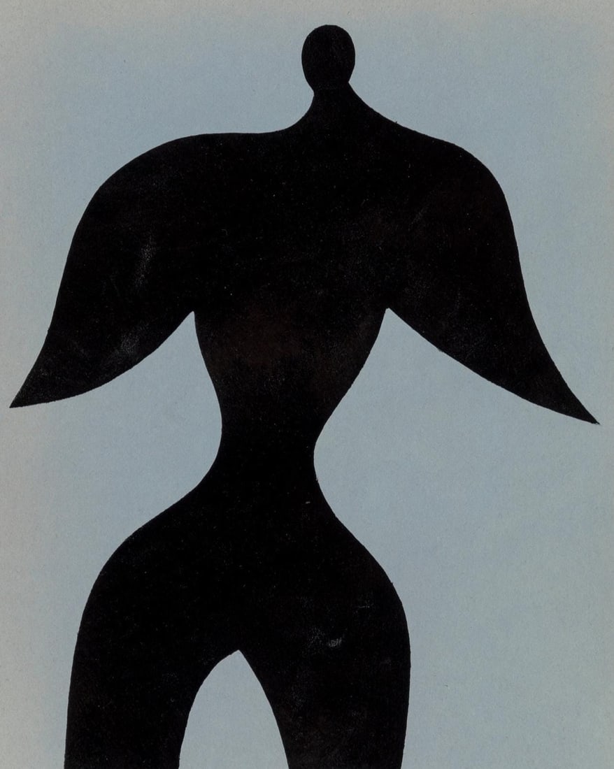 Hans Jean Arp, Personnages, XXe siecle, Limited Edition Lithograph (1 of 4)
