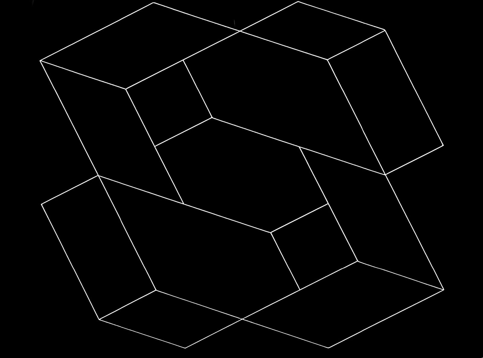 Josef Albers, Composition, Josef Albers Zeichnungen Drawings, Limited Edition Lithograph: Lithograph on smooth velin paper. Paper Size: 9.5 x 12.5 inches. Excellent condition. Inscription: Unsigned and unnumbered, as issued. Notes: From the folio, Josef Albers Zeichnungen Drawings, 1956. P