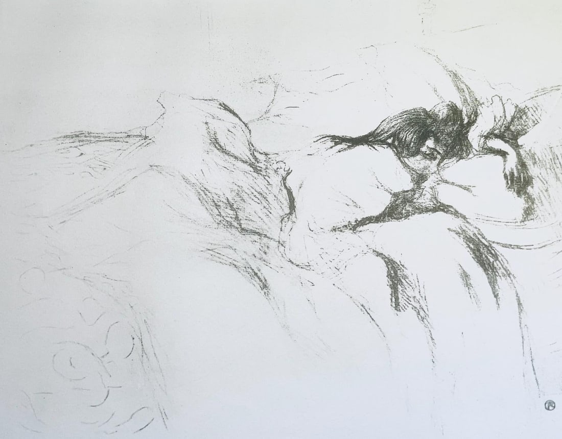 Henri de Toulouse-Lautrec, Composition, Images de Lautrec, 21 Planches en Couleurs, Collezione: Lithograph and stencil on velin Polifilo paper. Paper size: 10.24 x 13.78 inches. Excellent condition. Inscription: Unsigned and unnumbered, as issued. Notes: From the folio, Images de Lautrec, 21 Pla